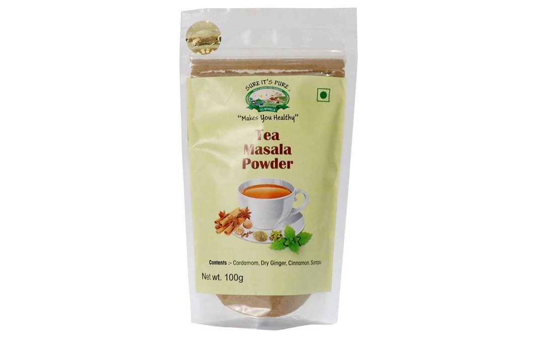Elworld Organic Tea Masala Powder    Pack  100 grams